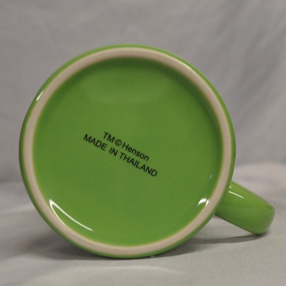 Henson Dining TWO 14 oz mug 3D Fozzie Bear & Animal Muppets Henson (514w) - Picture 14 of 14